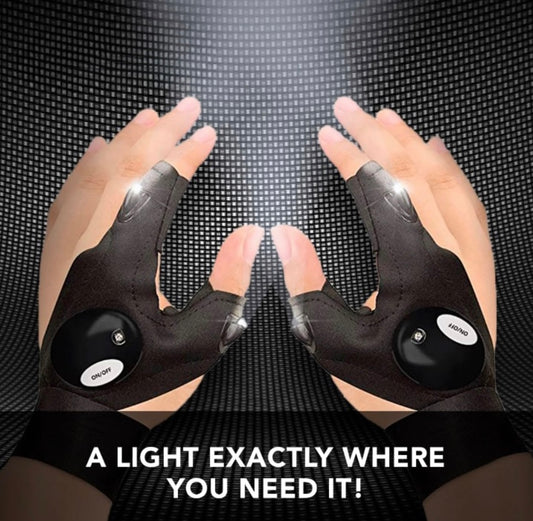 SuperGloves - LED FlashLight Gloves